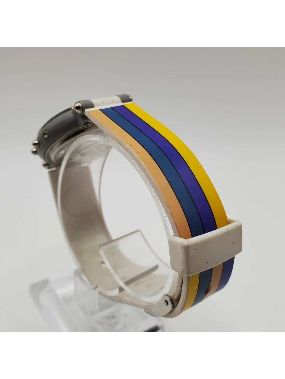 Vintage Jordache Colorful Quartz Watch 29mm New Battery